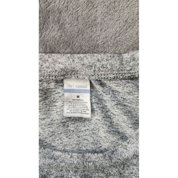 LSU Tigers NCAA Women's Light‎ Gray Shirt Long Sleeve Medium - Picture 3 of 5